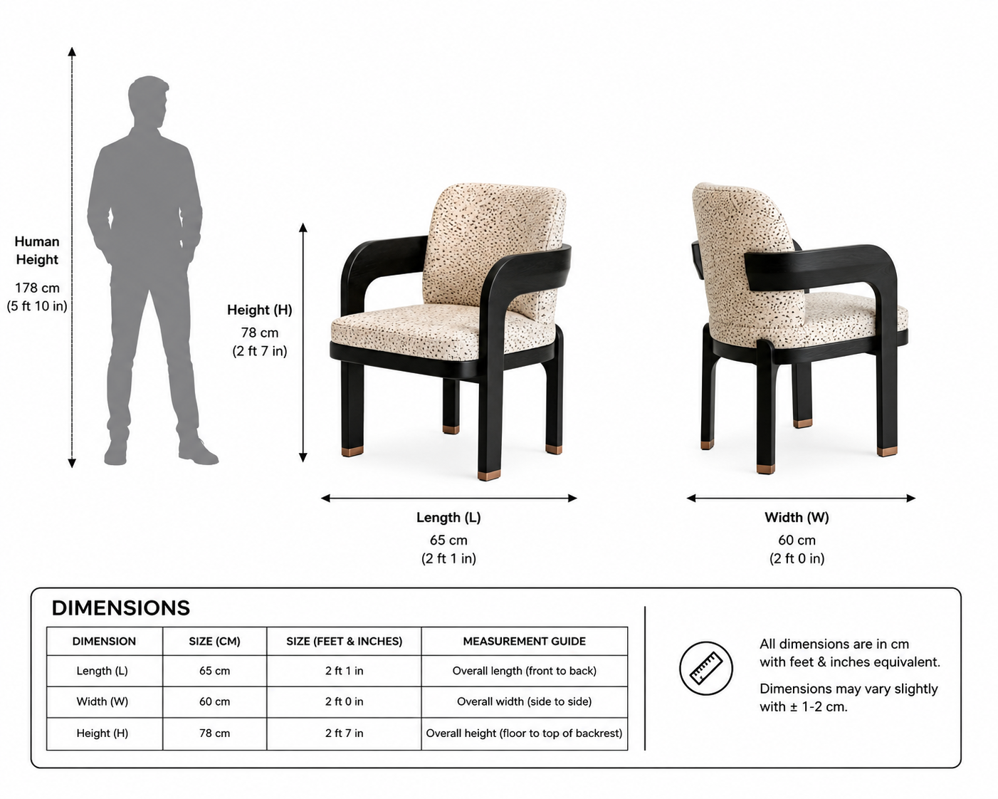 Modern Curved Arm Upholstered Accent Chair - Image 5