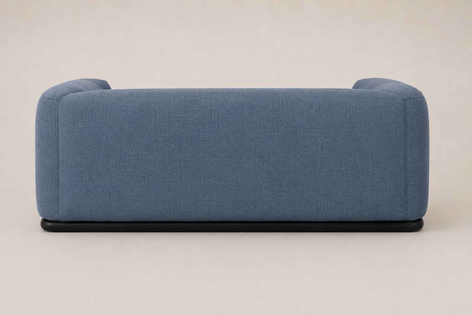 Modern Curved Upholstered 2 Seater Sofa - Image 5