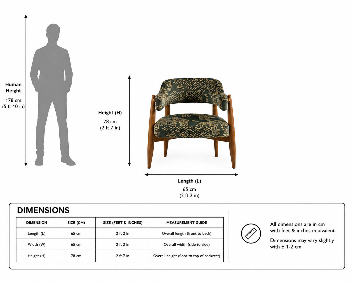 Modern Curved Arm Upholstered Accent Chair - Image 4