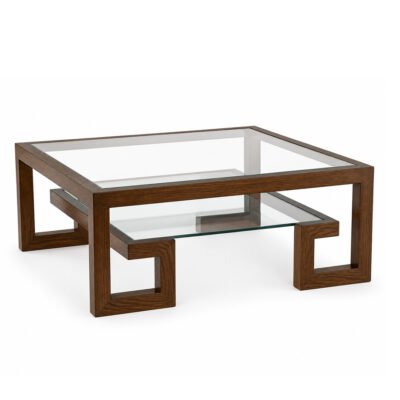 Modern Glass Top Coffee Table