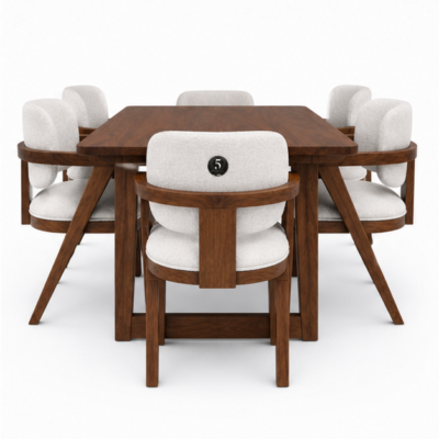 modern-walnut-6-seater-dining-table-set