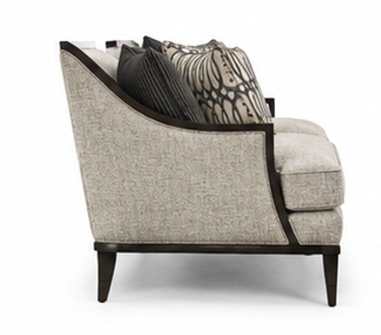 Luxury Curved Back 3 Seater Sofa - Image 7