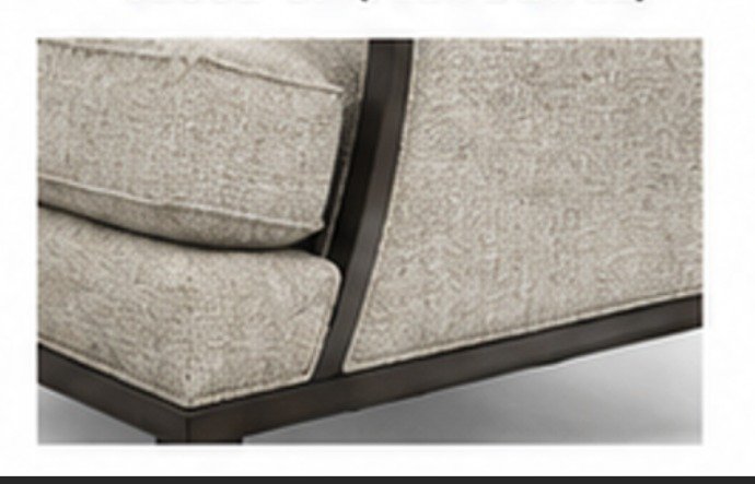 Luxury Curved Back 3 Seater Sofa - Image 4
