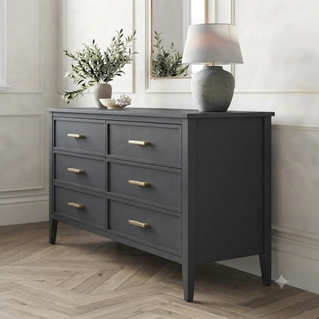 Modern 6-Drawer Chest of Drawer - Image 2