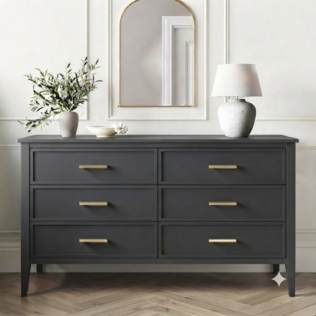Modern 6-Drawer Chest of Drawer